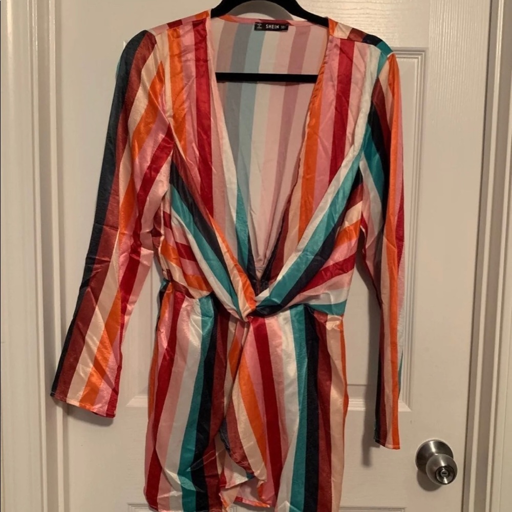 Satin Like Dress